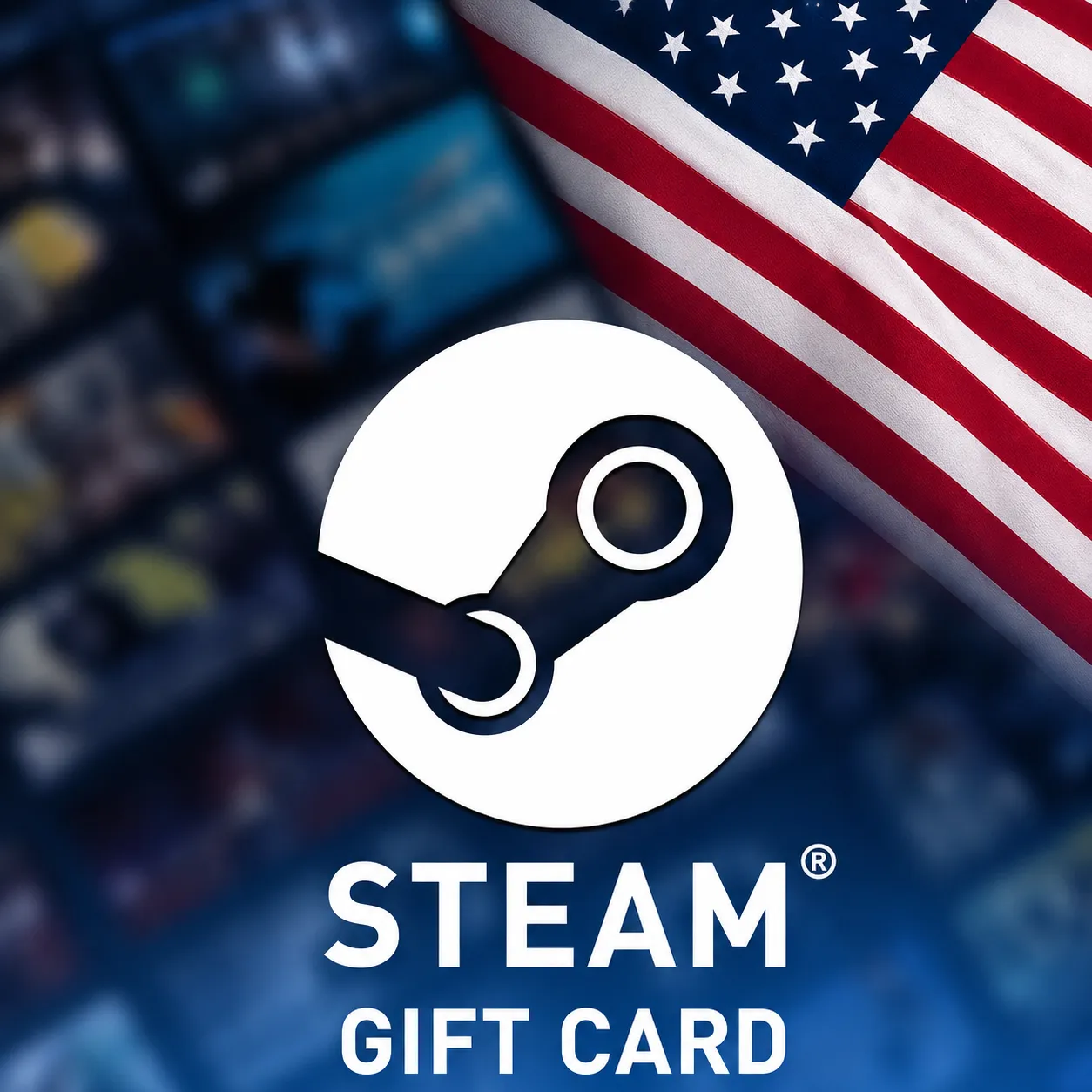 Steam Gift Card USA Digiknowe Cover.png گیفت کارت 5 دلاری استیم ریجن آمریکا - Image 1