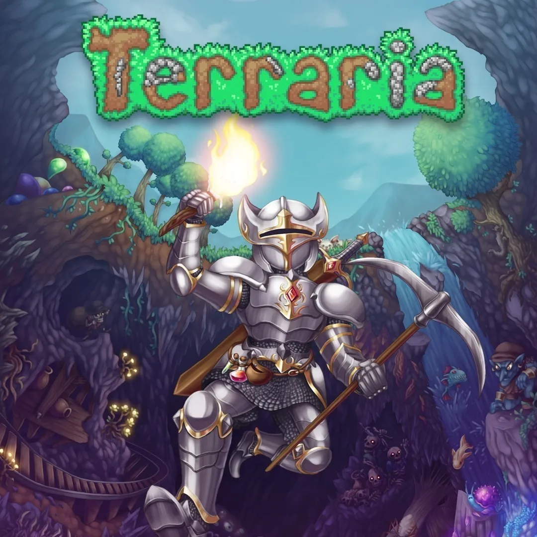Terraria Digiknowe Cover Terraria - تصویر 1