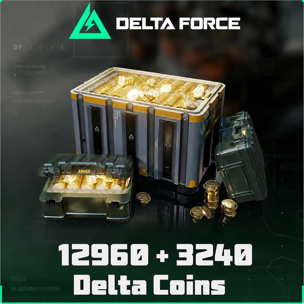 16200 Delta Coin Digiknowe Cover 16200 دلتا کوین دلتا فورس - Image 1