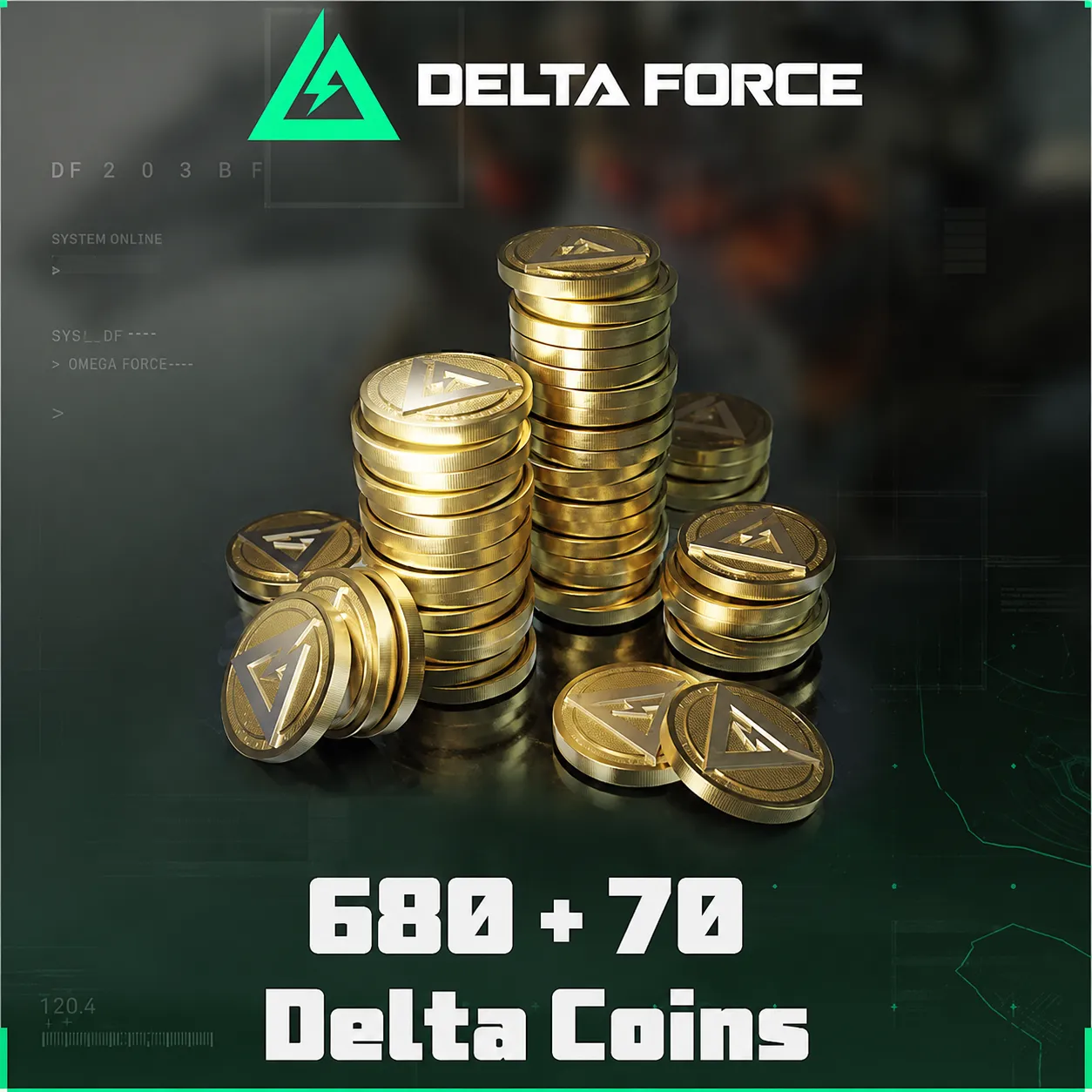 750 Delta Coin Digiknowe Cover 750 دلتا کوین دلتا فورس - Image 1