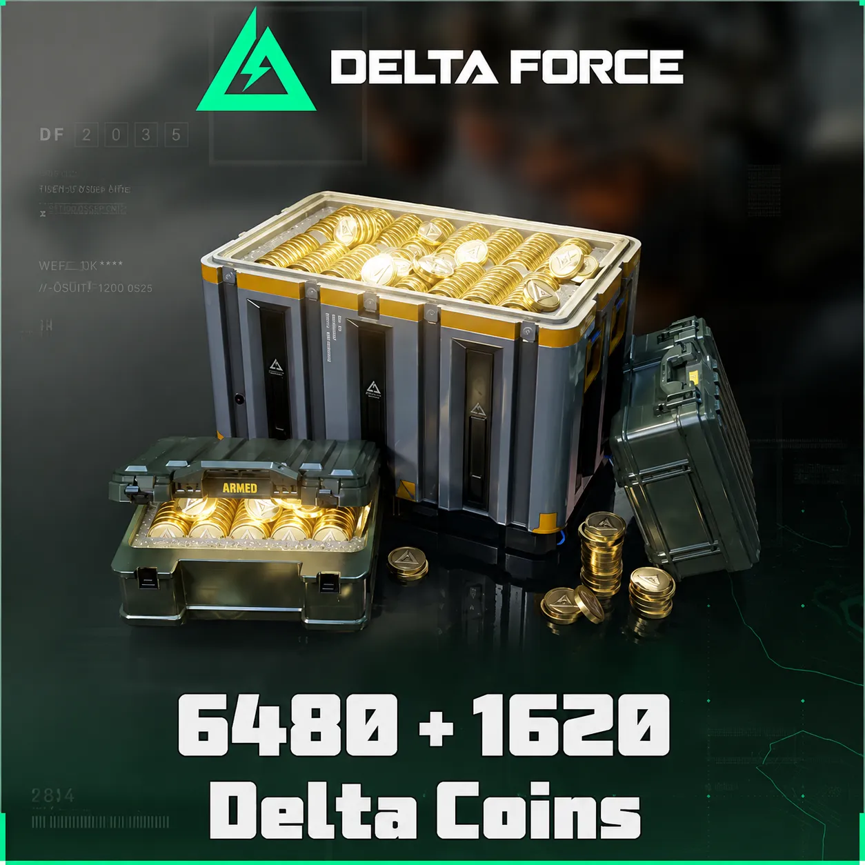 8100 Delta Coin Digiknowe Cover 8100 دلتا کوین دلتا فورس - Image 1