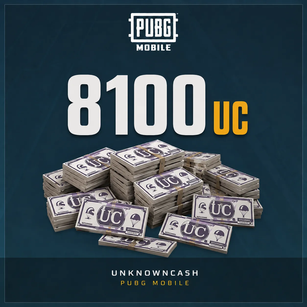 8100 UC Digiknowe Cover 8100 یوسی پابجی موبایل - Image 1