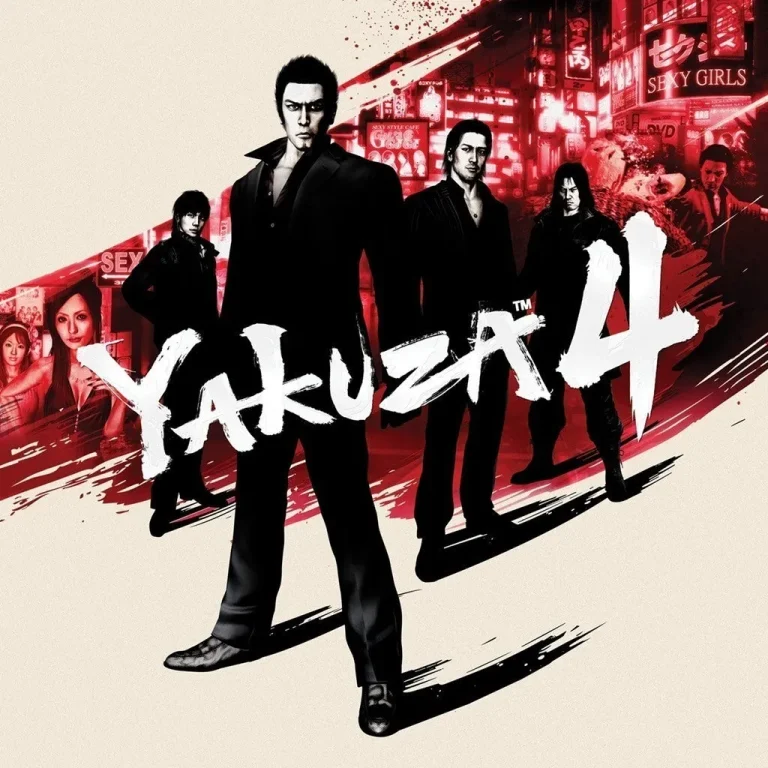 Yakuza 4 Remastered Digiknowe Cover