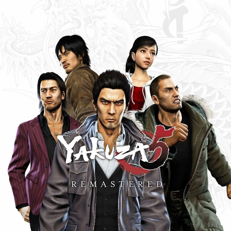 Yakuza 5 Remastered Digiknowe Cover